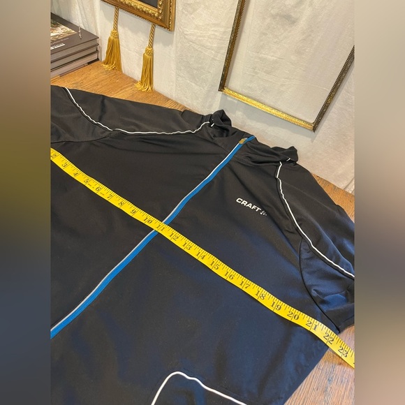 CRAFT Black and blue Full-Zip Jacket XL - Picture 7 of 8